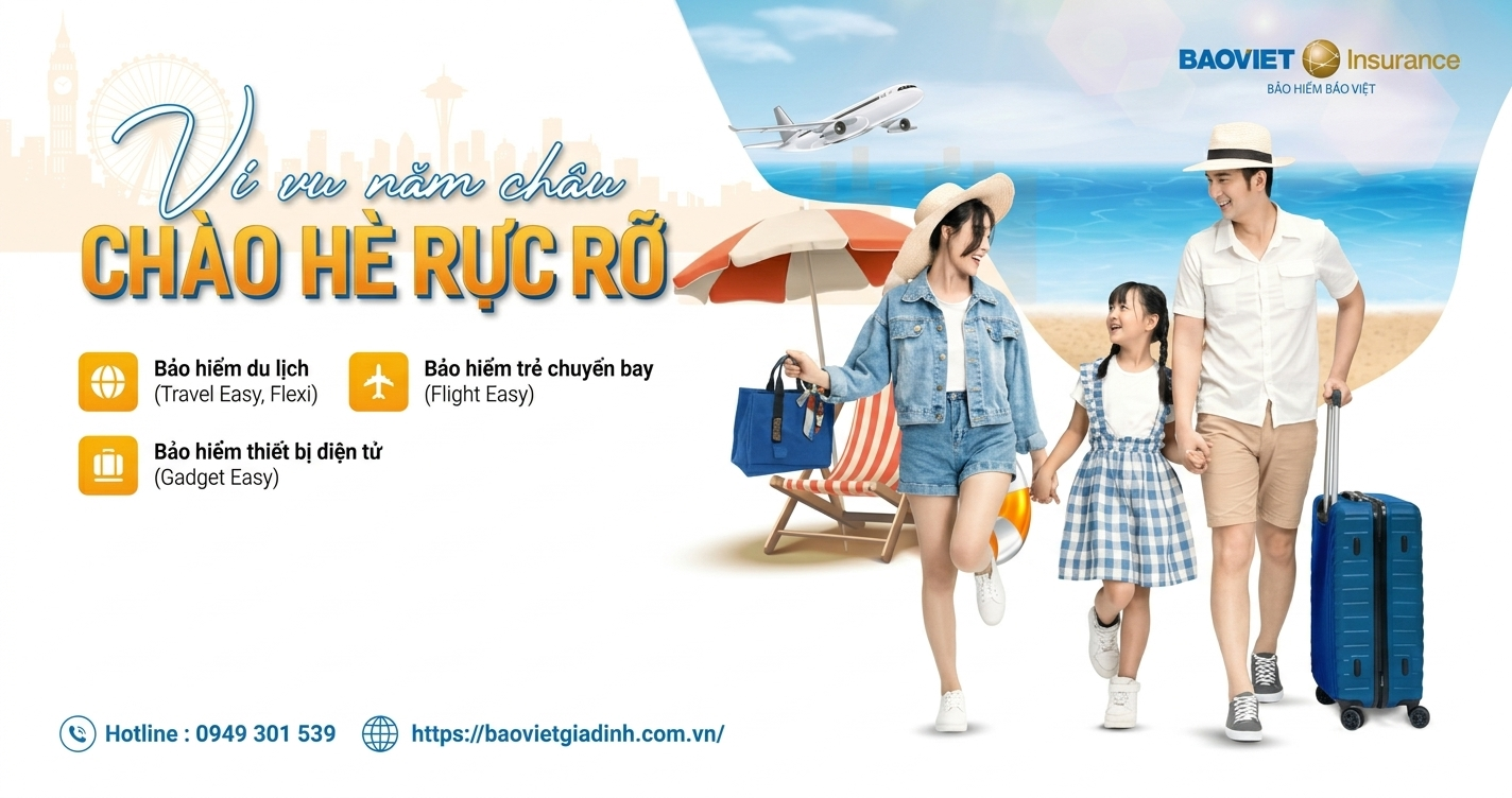 Bảo Hiểm Du Lịch Quốc Tế Flexi Bảo Việt